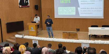 ETÜ öğrencilerine yurtdışı staj fırsatı: IAESTE programı tanıtıldı