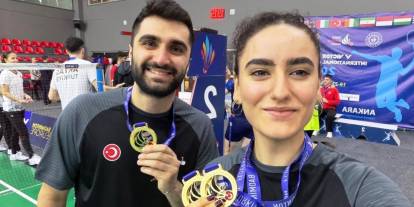 Türkiye’nin 6 madalyasından 4’ünü Erzincan aldı! Badmintoncular tarih yazdı