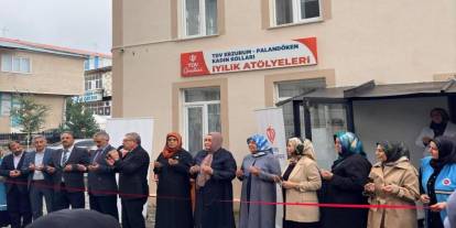 Erzurum’da İyilik Atölyeleri hizmete açıldı