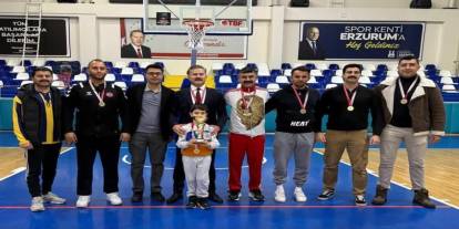 Erzurum Emniyetinden çifte şampiyonluk: İki takım da zirvede