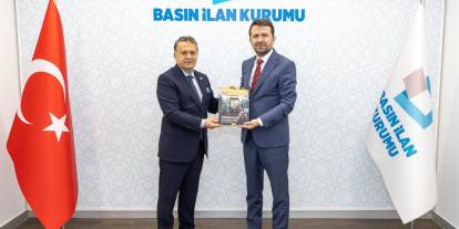 KGK Başkanı Mehmet Ali Dim’den BİK Genel Müdürü Çay’a ziyaret