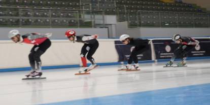 Erzurum’da short track heyecanı: 43 kulüpten 217 sporcu yarışacak