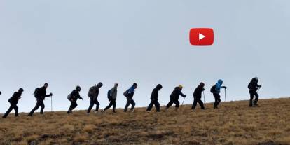 Palandöken’in 3 bin 176 metrelik zirvesinde Cumhuriyet coşkusu