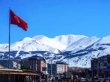 Erzurum’un kuzeyinde kar var