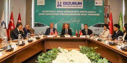 Erzurum’a Dev Yatırım: “Elektrikli Araç Dönüşümü Ve Enerji Depolamalı Şarj İstasyonları Kurulacak”