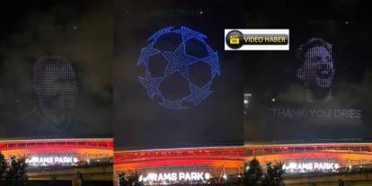 Galatasaray’dan dron şov