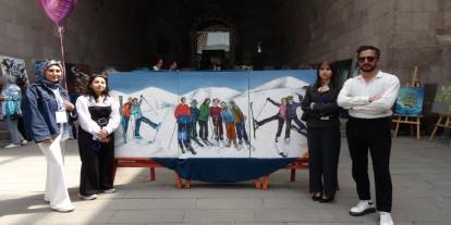 Sanat ikonları Palandöken'de buluştu