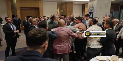 Erzurum'daki seçimde yumruklu kavga