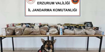 Jandarmadan kaçak tütün operasyonu