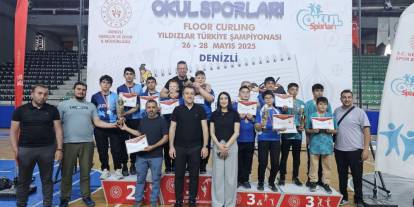 Tuzcu Mimar Sinan Ortookulu Curlingte Türkiye ikincisi oldu