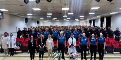 Polis Eğitim Merkezi Öğrencileri sağlık elçisi oldu
