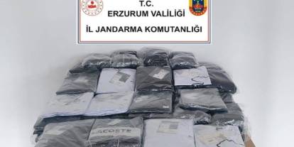 Erzurum’da kaçakçılara operasyon