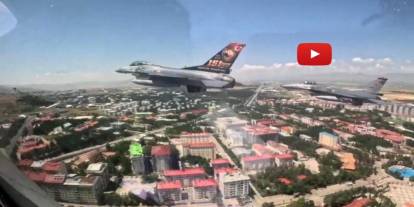 MSB o özel uçuşun görüntülerini paylaştı
