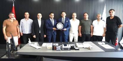 Özakalın ve Oral'dan ASKON'a ziyaret