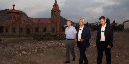 Oltu'da tarihi alan canlandırılacak