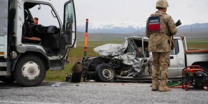 Erzurum’da jandarma bölgesinde 37 trafik kaza