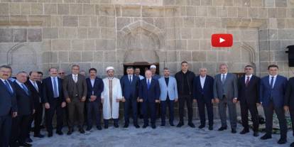 Erzurum Kale Mescit 'inde bir ilk
