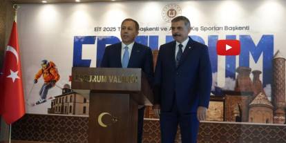 Bakan Yerlikaya Erzurum'da