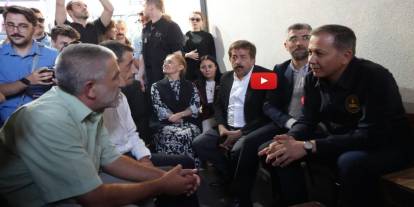 Bakan Yerlikaya Erzurum'da esnafı ziyaret etti