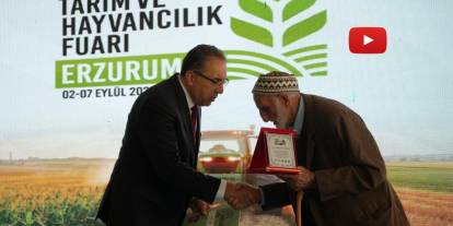 Erzurum'da "Uluslararası Tarım ve Hayvancılık Fuarı" kapılarını açtı