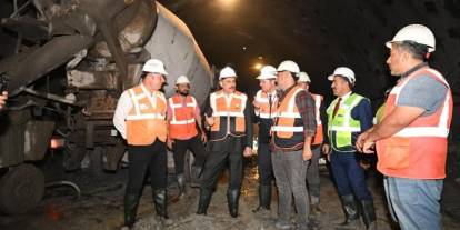 Kırık Tüneli’nde ışığa az kaldı