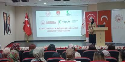 Erzurum'da kadına yönelik bağımlılıkla mücadele eğitimi düzenlendi
