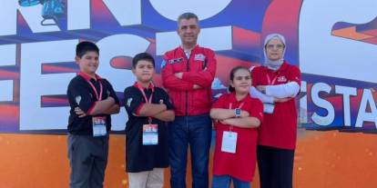 Tatbikat İlkokulu öğrencilerinin TEKNOFEST başarısı