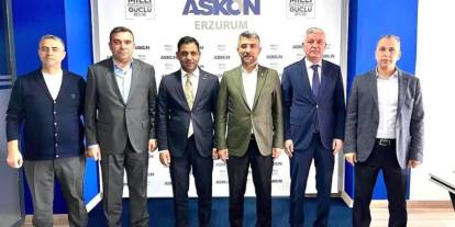 AK Parti İl Başkanı Av. Küçükoğlu’ndan Erzurum ASKON’a ziyaret