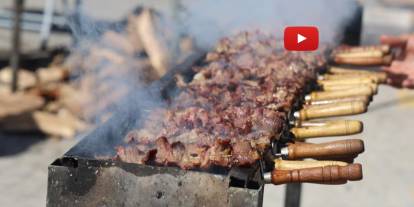 Çeşit çeşit Erzurum yöresel ürünü Konya'da