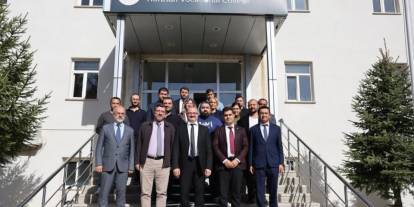 Rektör Hacımüftüoğlu, Horasan MYO’yu ziyaret etti