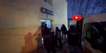 Erzurum'da kaçak göçmen operasyonu