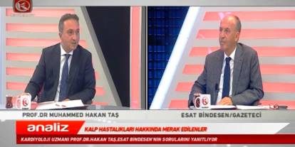 Prof. Dr. Taş: “En kaliteli stentleri kullanıyoruz”