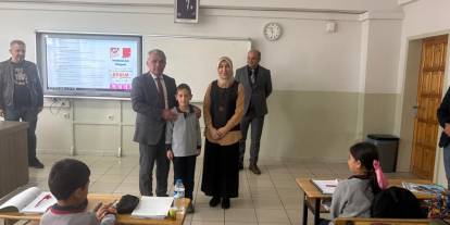 Hayat Kurtaran Öğretmene İlçe Milli Eğitim Müdüründen Tebrik