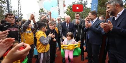 Yakutiye Belediyesi'nden üniversiteye örnek çocuk parkı