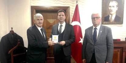 Muharip gazilerden kaymakamlara ziyaret