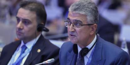 Aydın’ın konuşması katılımcılar tarafından ilgiyle dinlendi