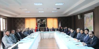 Erzurum’da ilçe müftüleri buluşması