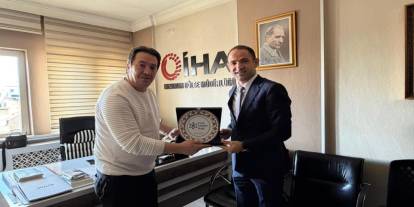 Kayak kulüpleri Birliği’nden İHA’ya ziyaret