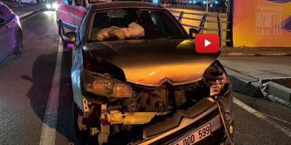 Şehir hastanesi kavşağında zincirleme kaza