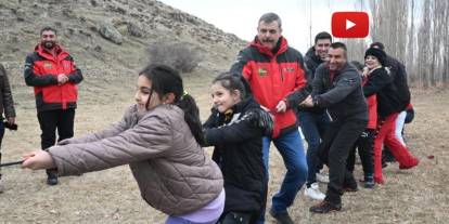 Engelleri doğa ile aştılar