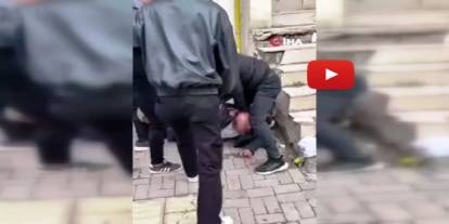 Sokak ortasında meydan dayağı