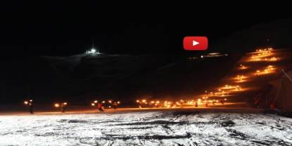 Palandöken'de sezona "merhaba" diyerek yeni sezon açılışı yapıldı