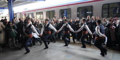 Doğu Ekspresi Erzurum'da mola verdi