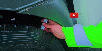 Jandarma trafik ekiplerinden kış lastiği denetimi