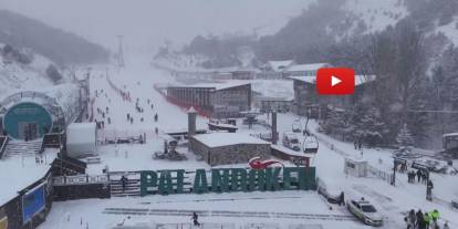 Palandöken'de görsel şölen