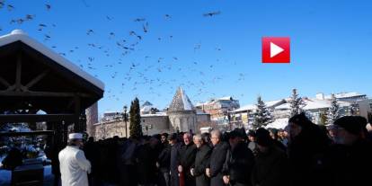 Erzurum'da şehitler için gıyabi cenaze namazı