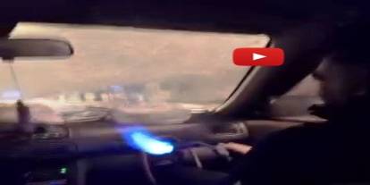 Araç içerisinde pürmüzle ısınmaya çalıştılar