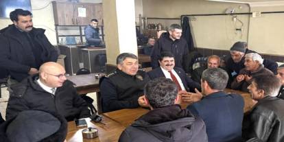 Emniyet Müdür Karaburun'dan, Köprüköy'de 'Huzur toplantısı'