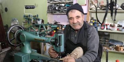 Kış geldi, ayakkabı tamircilerinin işleri açıldı
