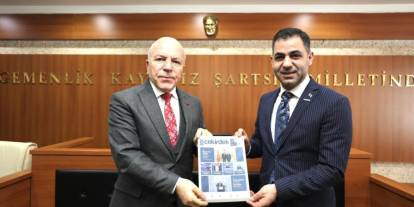 Erzurum ASKON'dan Büyükşehir Belediye Başkanı Sekmen'e nezaket ziyareti